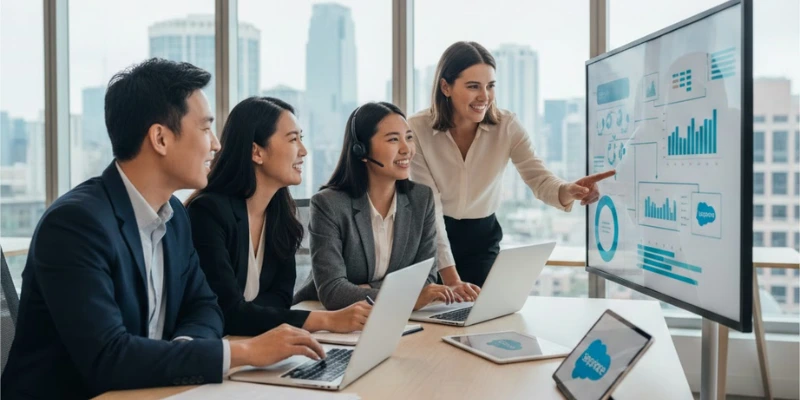 What skills are needed to learn Salesforce?