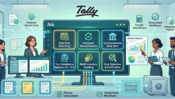 How does Tally improve accounting accuracy?